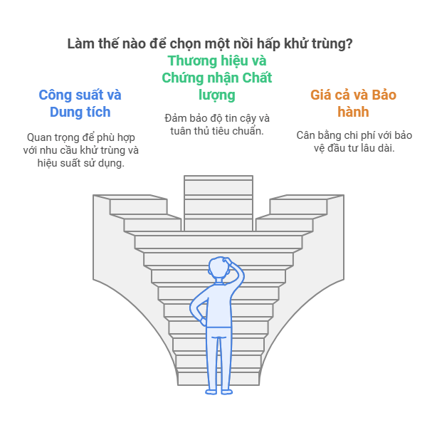 Làm thế nào để chọn nồi hấp khử trùng - Đức Dương