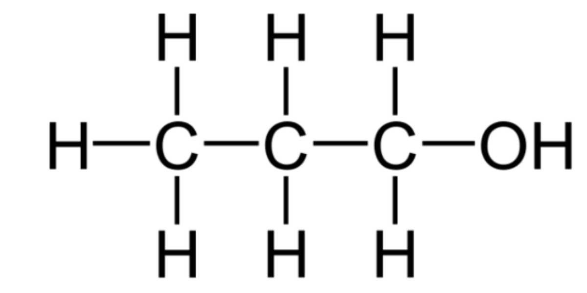 Công thức hóa học c3h7oh