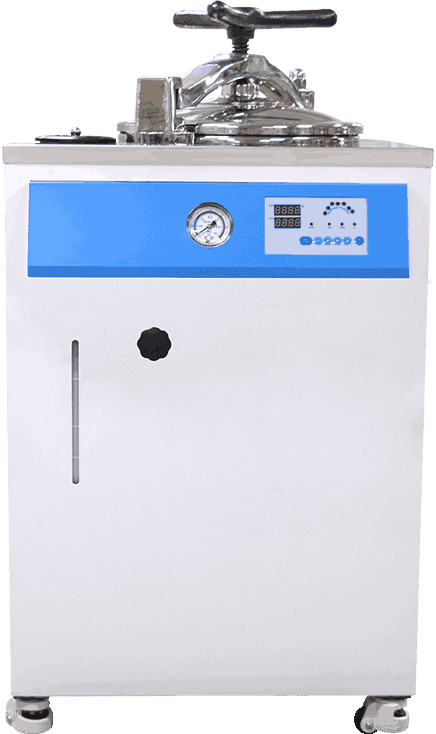 How to avoid running out of water while safely operating a steam sterilizer.