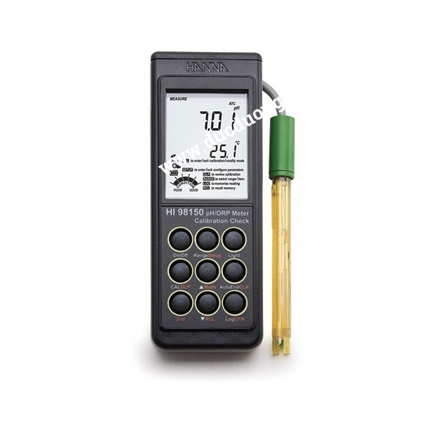 Máy đo pH/ORP/nhiệt độ cầm tay HANNA HI98150
