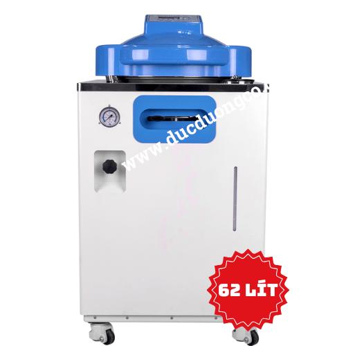 Automatic Water-Filling Sterilization Autoclave 62 Liters, SJ-AD60 with Electric Lock  Product Information  The working cycle is fully automatic: Auto water filling - heating - sterilizing - finishing. The sterilization time is calculated when the set tem