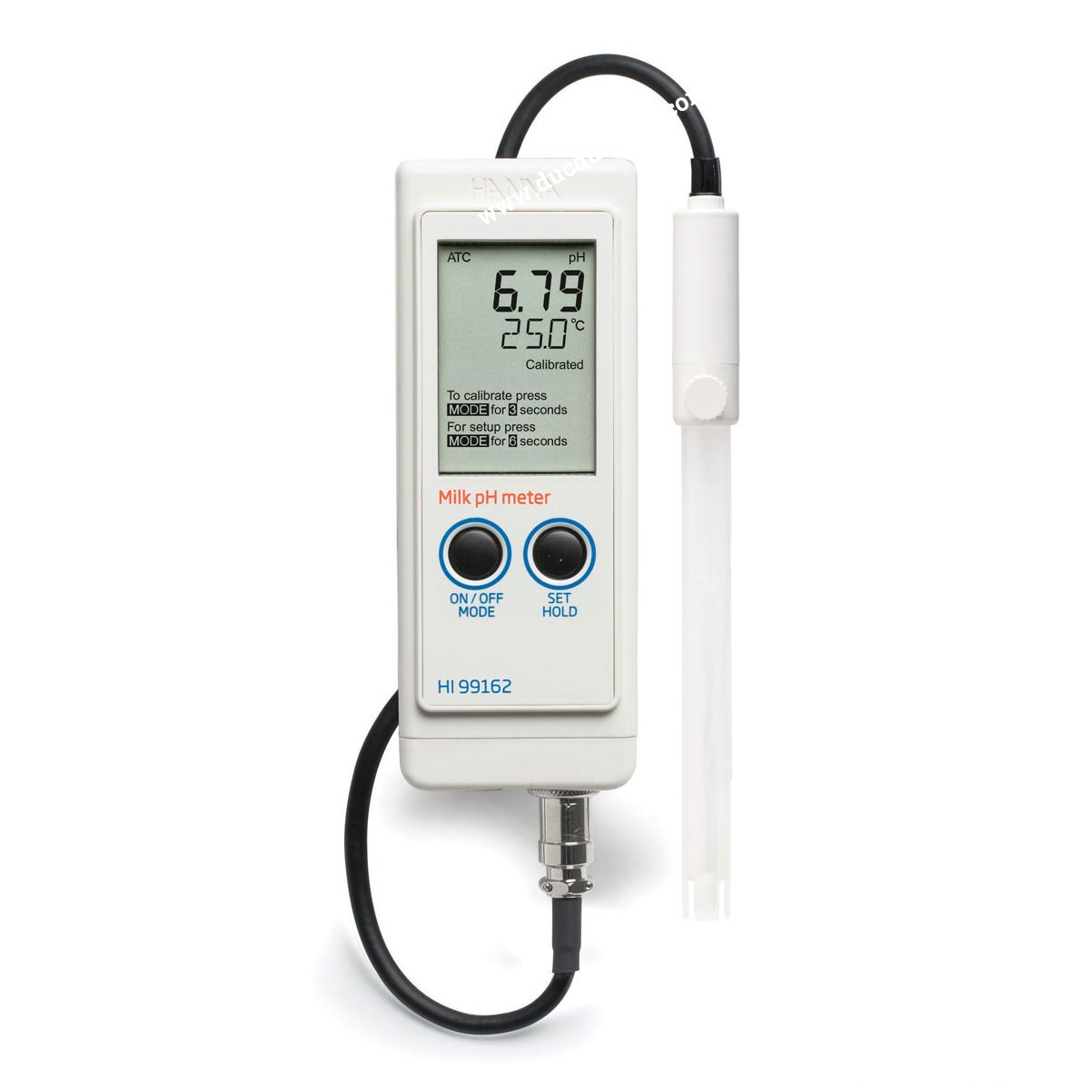 Máy đo pH/ Nhiệt độ cho sữa Hanna HI99162