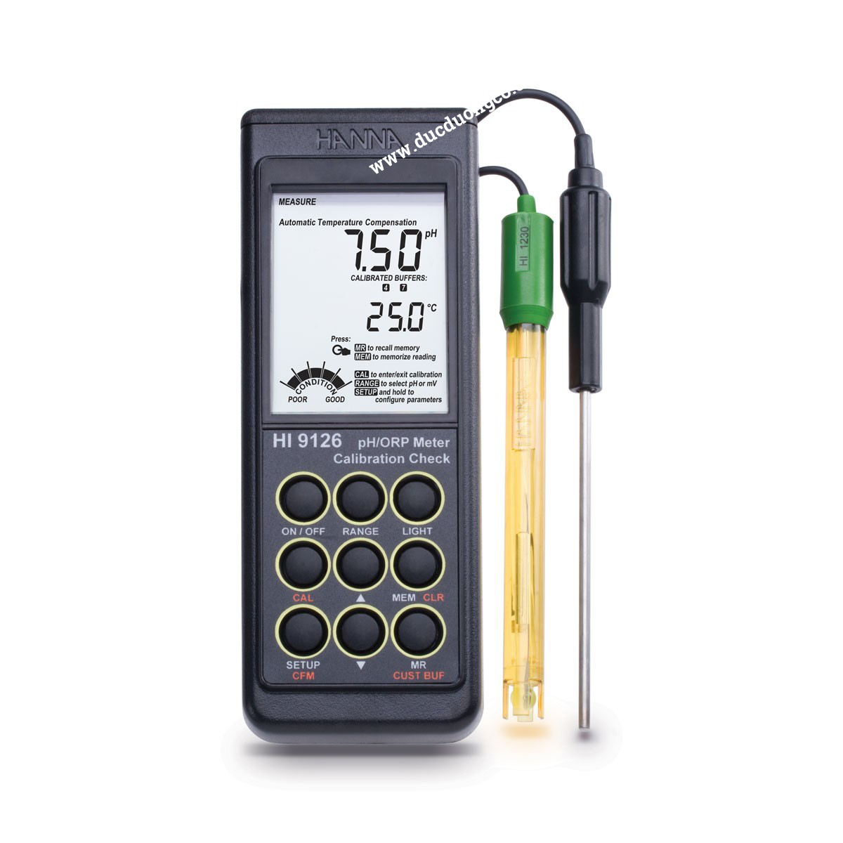 Máy đo pH/ORP/nhiệt độ cầm tay