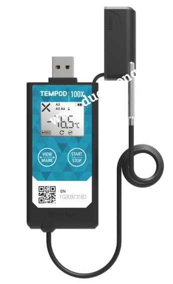 Thiết bị ghi nhiệt độ -100°C ~ +70°C Model: Tempod 100X, Tempsen