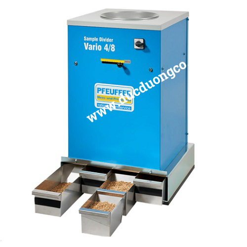 Máy chia mẫu hạt, ngũ cốc Vario 2H Pfeuffer – Đức