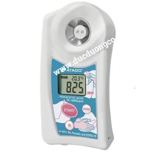 Digital Refractometer for Measuring Peracetic Acid in Water (10-1000ppm) Atago PAL-Peracetic Acid