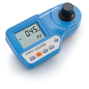 Hanna HI96741 Total Hardness and Iron, Low Range Portable Photometer(0.00 to 4.70 mg/L (ppm), 0 to 1.60 mg/L (ppm))