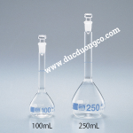 Bình định mức nắp thủy tinh 24/29 : 1000ml EM Euro