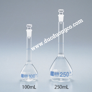 Volumetric Flask with Glass Stopper 24/29: 1000 mL EM Euro