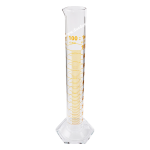 Ống đong thủy tinh đế lục giác Class A – Asone 100ml
