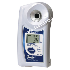 Digital Refractometer for Measuring Seawater Salinity (NaCl) (0 - 100%o) ATAGO PAL-06S