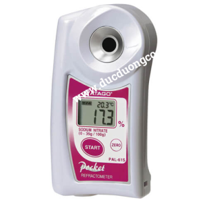 ATAGO PAL-61S Digital Refractometer for Measuring Sodium Nitrate Concentration (0.0 - 35.0%)