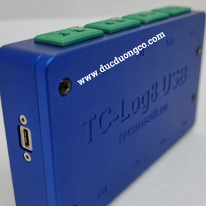 8-Channel Temperature Data Logger TC-Log 8 USB