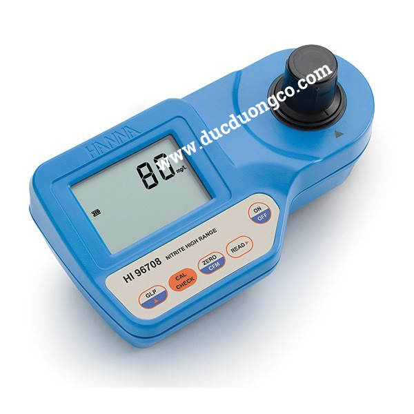 Máy đo Nitrite thang đo cao Hanna HI96708 (0 to 150 mg/L (ppm))