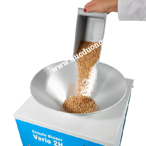 Máy chia mẫu hạt, ngũ cốc Vario 2H Pfeuffer – Đức