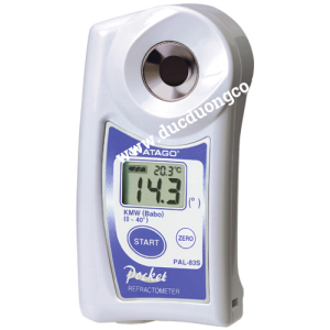Digital Refractometer for Measuring Alcohol Concentration on the KMW (Babo) Scale (0.0 – 40.0°) ATAGO PAL-83S