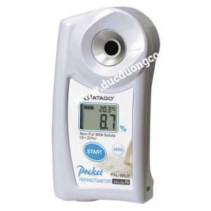 Digital Refractometer for Measuring Non-fat Solids in Milk (0.0 - 23.0%) ATAGO PAL-MILK