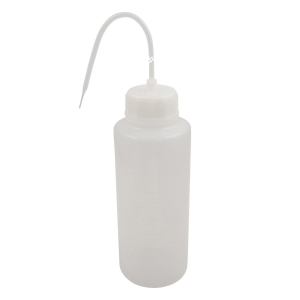 Wide-Mouth Plastic Wash Bottle 1L