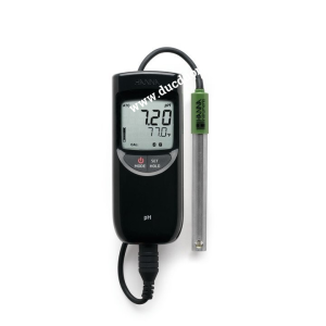 Máy đo pH/nhiệt độ cầm tay HANNA HI991001