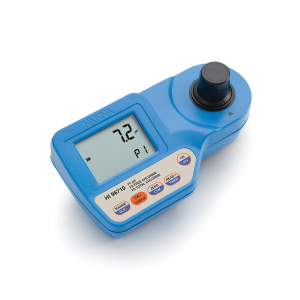 Hanna HI96710pH, Free Chlorine, and Total Chlorine Portable Photometer (6.5 to 8.5 pH, 0.00 to 5.00 mg/L (ppm))