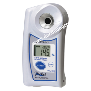Khúc xạ kế điện tử đo Ethyl alcohol (C2H5OH) trong dung dịch nước (0.0 - 53.0%) ATAGO PAL-33S