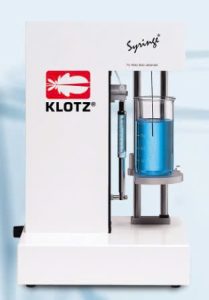 The particle counter helps ensure effective quality risk management according to ICH Q9 standards